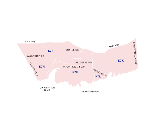 FSA Codes by Eastern Ontario Moving Tools TopMoving.ca